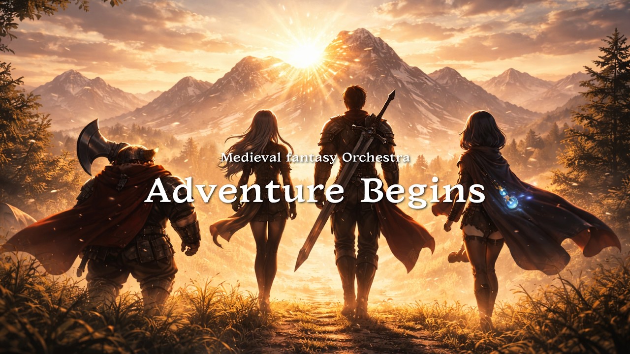 Музыка для концентрации в начале пути к новому миру | Adventure Begins [Playlist]