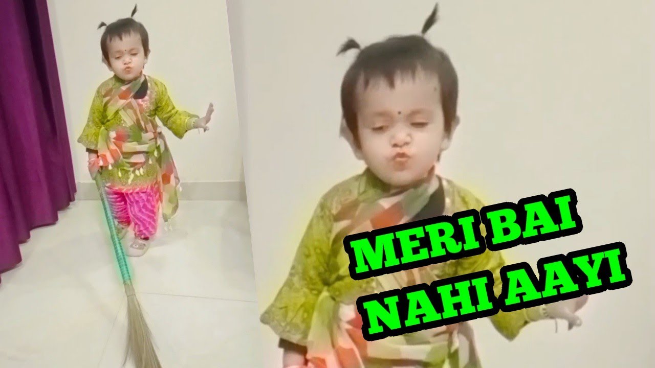 Meri Bai Nahi Aayi || funny hindi song on Maid Not Turning Up
