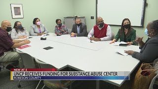 UNCP receives funding for substance abuse resource center