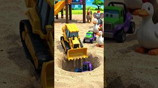 Toy Cars Falling Into Mystery Hole! 😱 So Satisfying