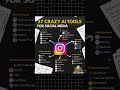 Crazy AI Tools for Social Media – 27 You Must Try 🤯⚡