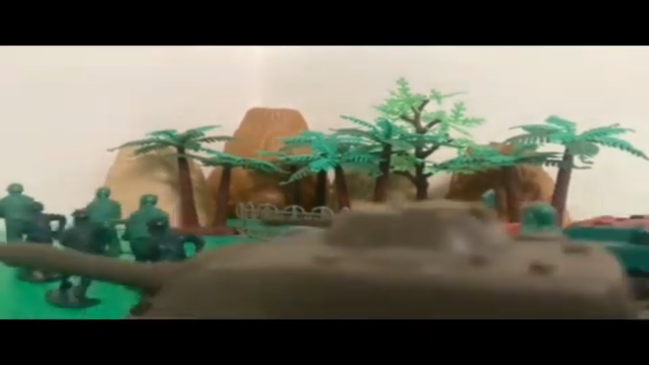 Army men stop motion: Battle Of Kinmen 1949 古寧頭大捷1949