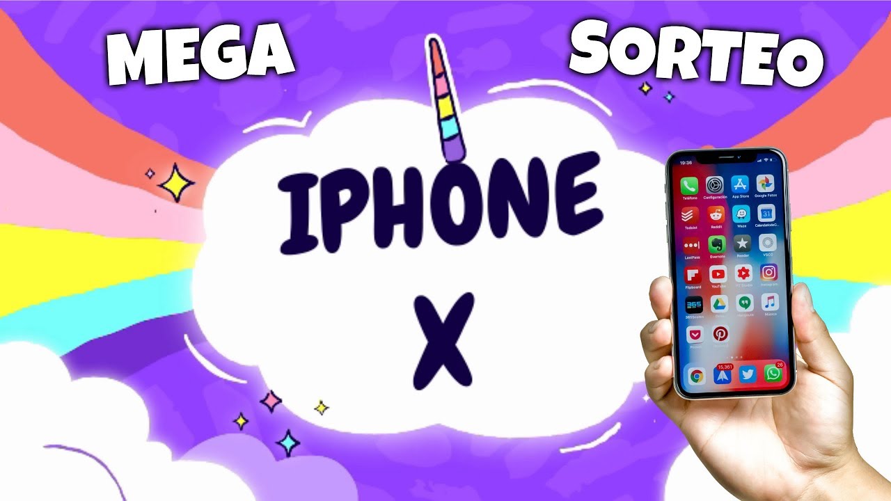 MEGA SORTEO DE IPHONE X 📱 INTERNACIONAL ✨ Postres Mil