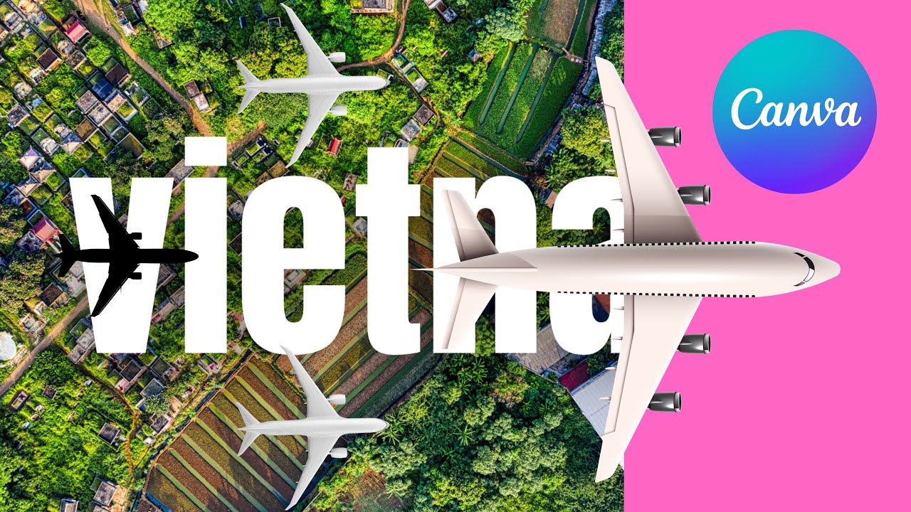 Travel Vlog Intro Animation Made Easy | Canva Text Effects”