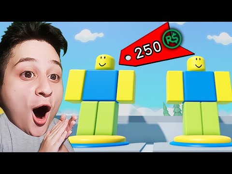ნუბებს 250 robux მივეცი OOF Tycoon roblox ubralod noobi