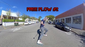 Free Flow #2 - Magic Slide Practise (Rollerblading/Inline Skating)