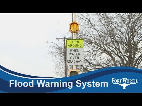 Fort Worth flood warning system
