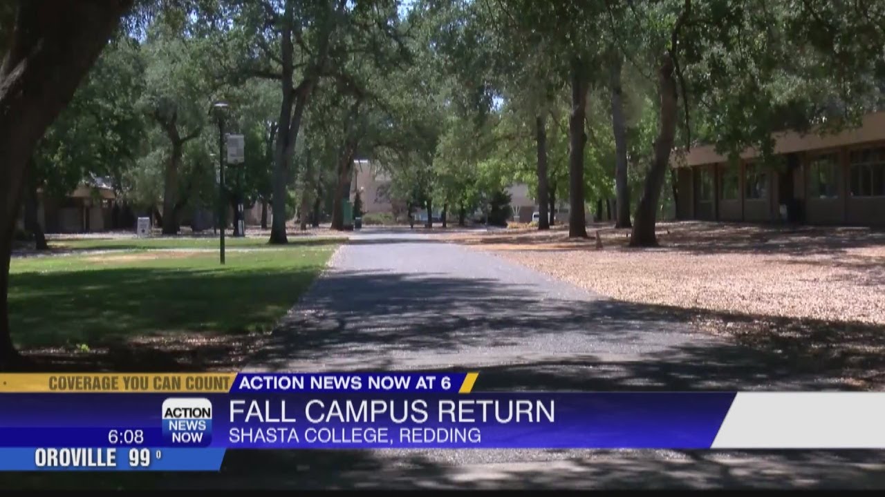 Shasta College ready to welcome students back to campus - YouTube