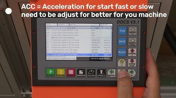 How to adjust setting DDCS V3 1 For CNC | Tutorial Video