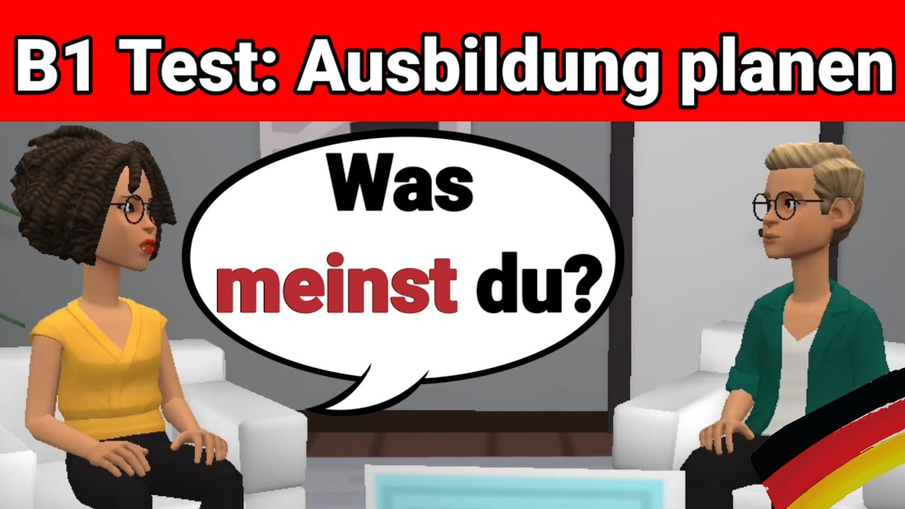 Устный экзамен Немецкий язык B1 | Планирование чего-либо вместе/Диалог | Устная речь Часть 3
