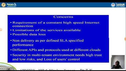 Lecture Video 17EC752 Module2 10XaaS