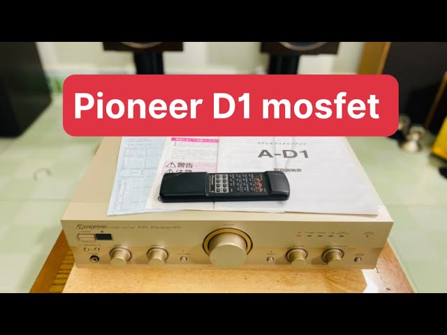 Pioneer A-D1 プリメインアンプ パイオニア プリメインアンプ A-D1