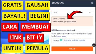 Cara Merubah Link Google Form Menjadi Bit ly Gratis Tanpa Bayar