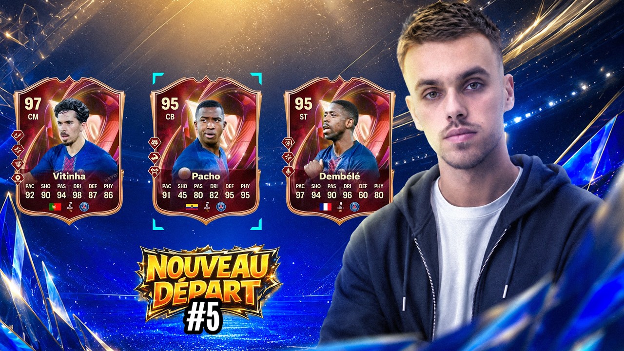 Je RECOMMENCE FUT À ZERO POUR LES TOTS #5 - 2 ÉNORMES CARTES ROUGES TOTS L1 