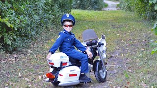 Officer Ryan Rides Police Motorcycle on Outdoor Fall Adventure screenshot 5