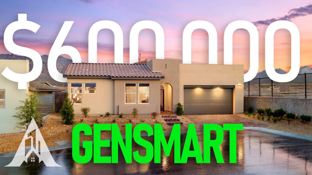 600,000 + Single Story Home For Sale North Las Vegas New Build Home with Gen Smart Suite YouTube