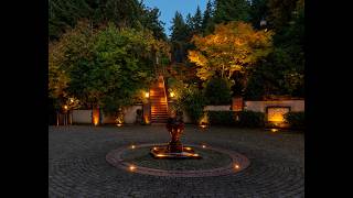 Sunset Tone Landscape Lighting | The Warmest Outdoor Lighting Design