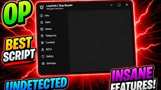 Slap Royale Script (auto collect items, early bus jump, an way more!)