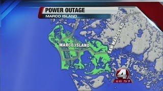 Power back on Marco Island after brief outage