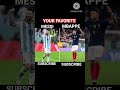 🏆MESSI VS MBAPPE VS CHALLENGE DE DIYA #SHORTS #viral #vs #shortvideo