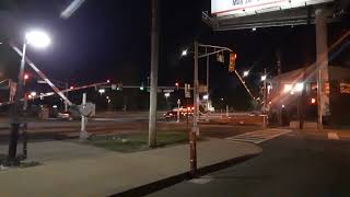 NJ Transit River Line 2-Car Train at Hamilton Avenue Crossing 