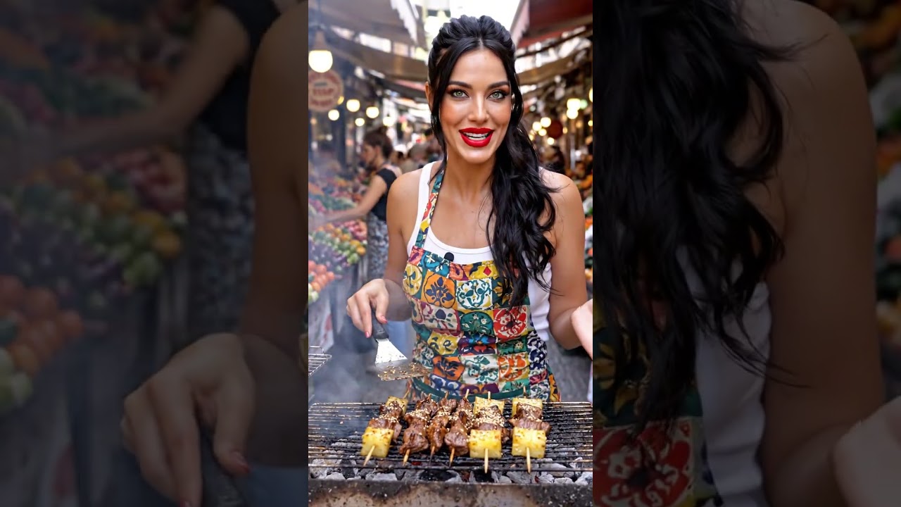 Еда на рынках Тель-Авива, режим «Вкусно!»