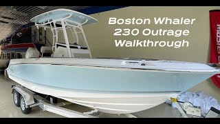 Boston Whaler 230 Outrage Walkthrough