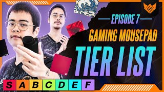 Tier List EP.7 - ราชาวาโล & มิสเตอร์นู๊ดเดิ้ล จัดอันดับแผ่นรองเมาส์ที่สุดในดวงใจ!