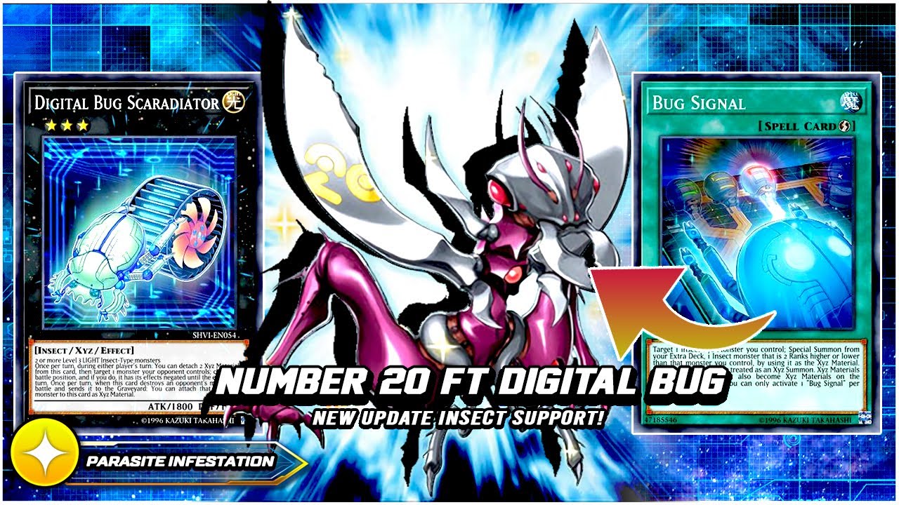 BOOSTED! DIGITAL BUG UPDATE WITH NEW NUMBER 20: GIGA BRILLIANT! [Yu-Gi-Oh! Duel Links]