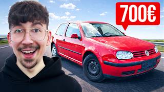 Ich habe diesen Golf 4 für 700€ GEKAUFT! (Rentner Fahrzeug) 