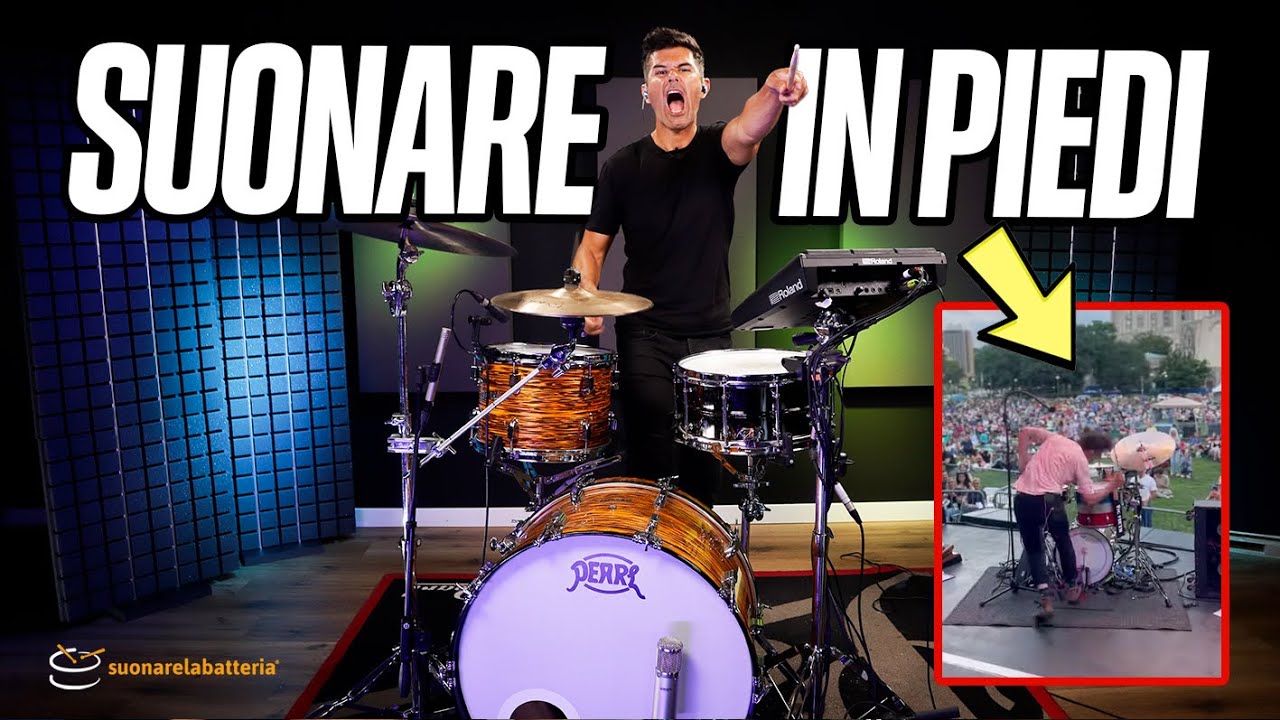 Hai mai visto suonare la batteria così? Io ci provo! YouTube
