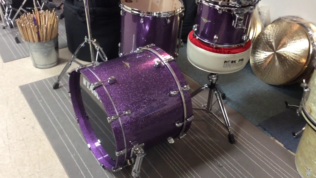 Tama Lars Ulrich Finish: deeper Purple starclassic maple drum set