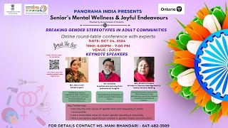 Senior’s Mental Wellness & Joyful Endeavours: Breaking Gender stereotypes in adult communities