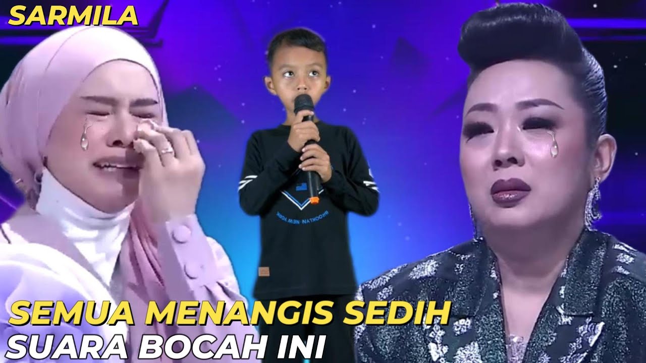 Viral‼️juri dan penonton menangis sedih dengan suara bocah ini
