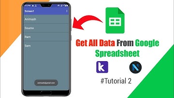 HOW TO GET ALL DATA FORM GOOGLE SPREADSHEET IN KODULAR, NIOTRON, APP INVENTOR ETC