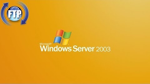 Servidor FTP en Windows Server 2003