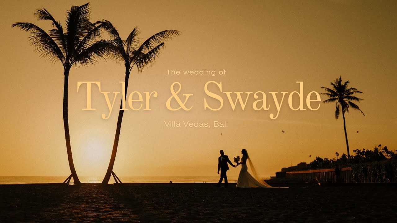 Villa Vedas Bali Wedding | Tyler & Swayde | Leura Film Bali Wedding Cinematography