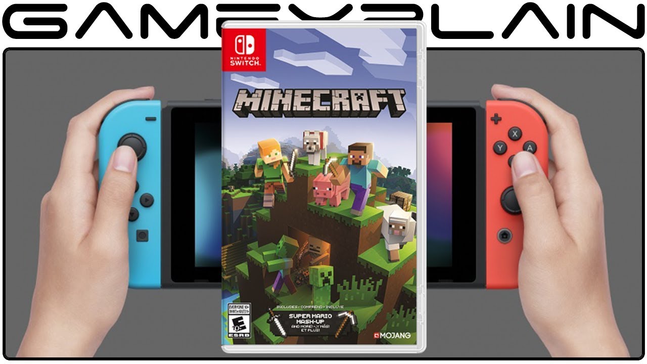 Minecraft for Nintendo Switch Physical Edition Coming in June & Adds
