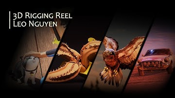 Rigging Reel | Leo Nguyen (BCIT 3D Modeling, Art & Animation Reel)