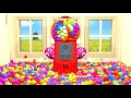 3D Gumball The Ball Pit Show With Colored Balls 