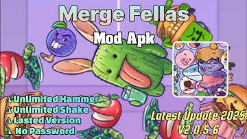 New Update! The Merge Fellas v2.0.5.6 Mod Apk | Unlimited Hammer | Unlimited Shake