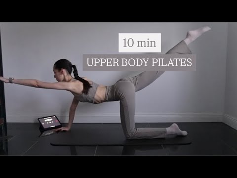 10 MIN Upper Body Pilates Workour | Sculpting & Toning | No Equipment 