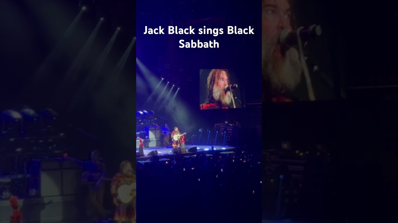 Jack black sings black sabbath in 