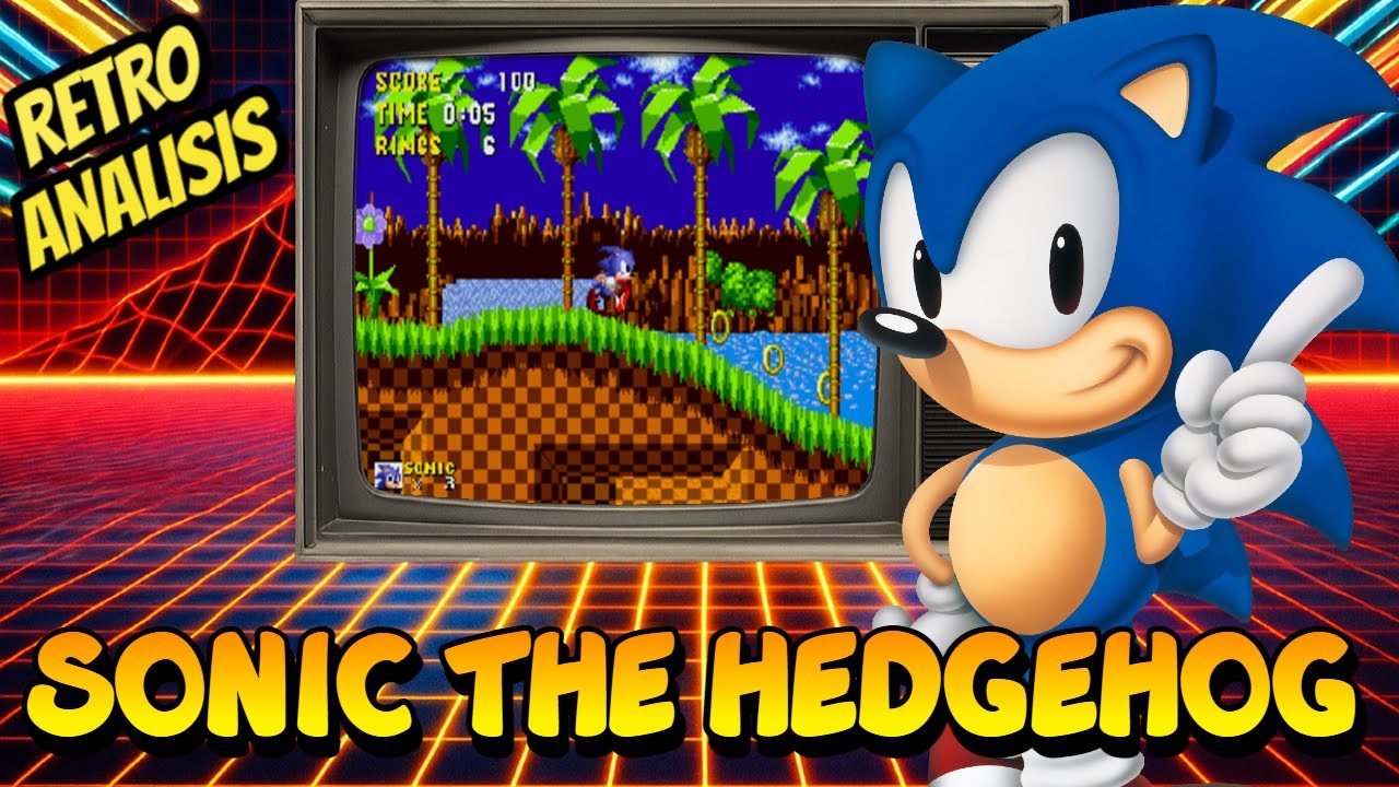 🦔 Retro Análisis de SONIC THE HEDGEHOG para Mega Drive en menos de 5 minutos