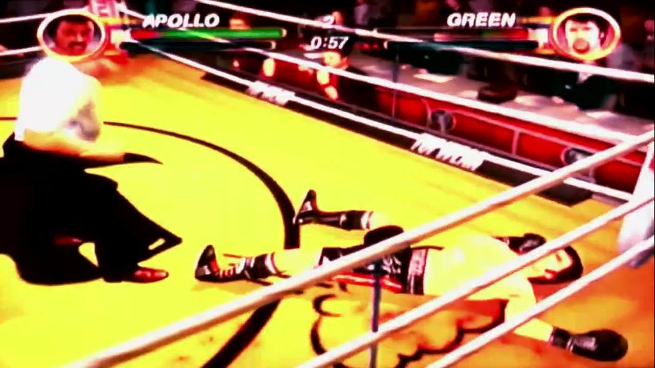 Rocky, Gameplay, Mac Lee Green vs Apollo Creed