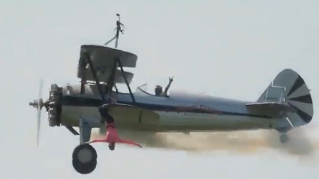 Madison Parson's Wing Walking at the Flying Circus Bealeton VA 5/21/23