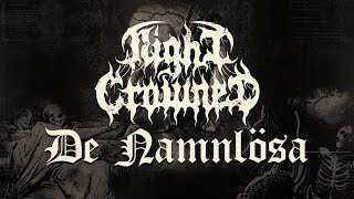 Night Crowned - De Namnlösa (Official Lyric Video) Melodic Black / Death Metal | Noble Demon