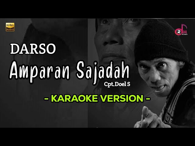 DINA AMPARAN SAJADAH - DARSO | KARAOKE LIRIK class=