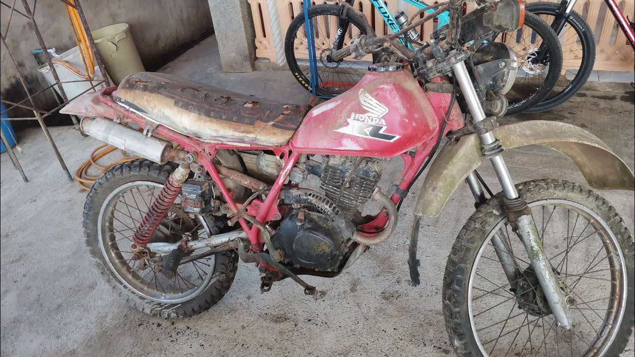 1999 Honda XL 125s Restoration/Trail Project/ Part 1 - YouTube