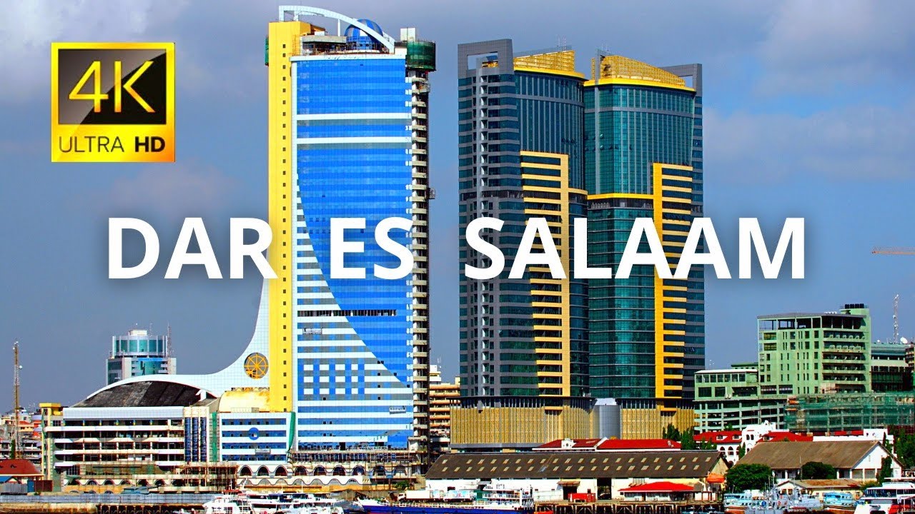 Dar es Salaam, Tanzania 🇹🇿 in 4K 60FPS ULTRA HD Video by Drone YouTube